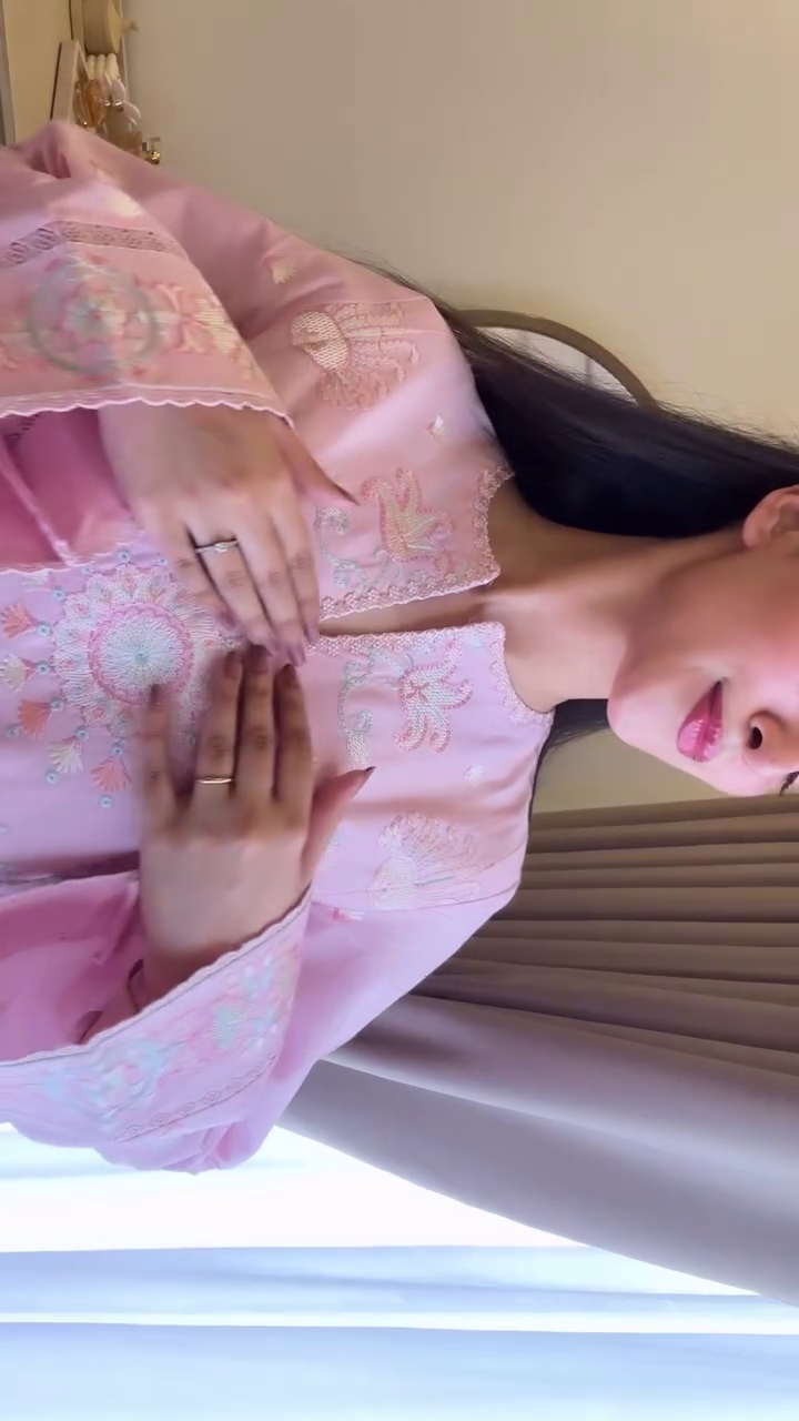 🌸 Blush Petal Pastel Embroidered Suit Set – Soft, Sweet & Stunningly Elegant 🌸✨