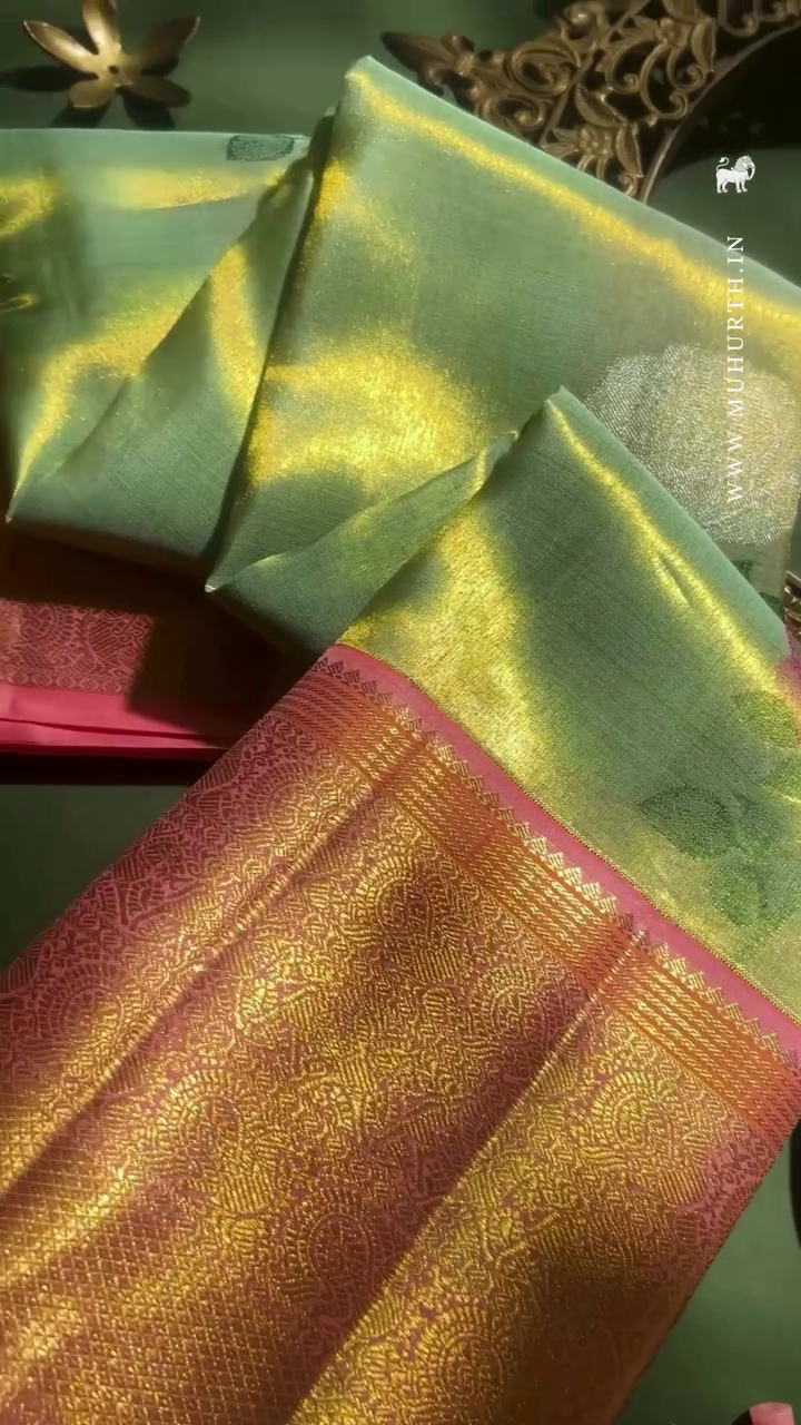 “Royal Mint Green Kanjivaram Silk Saree ✨ | Pure Zari Weaving | South Indian Wedding Collection | Multiple Designs & Sizes XXS–XXL”