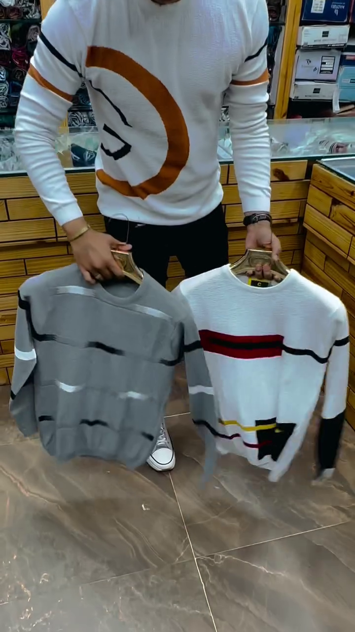 ✨🧶 Urban Stripe Knit Sweater – Premium Winter Essential 🧶✨