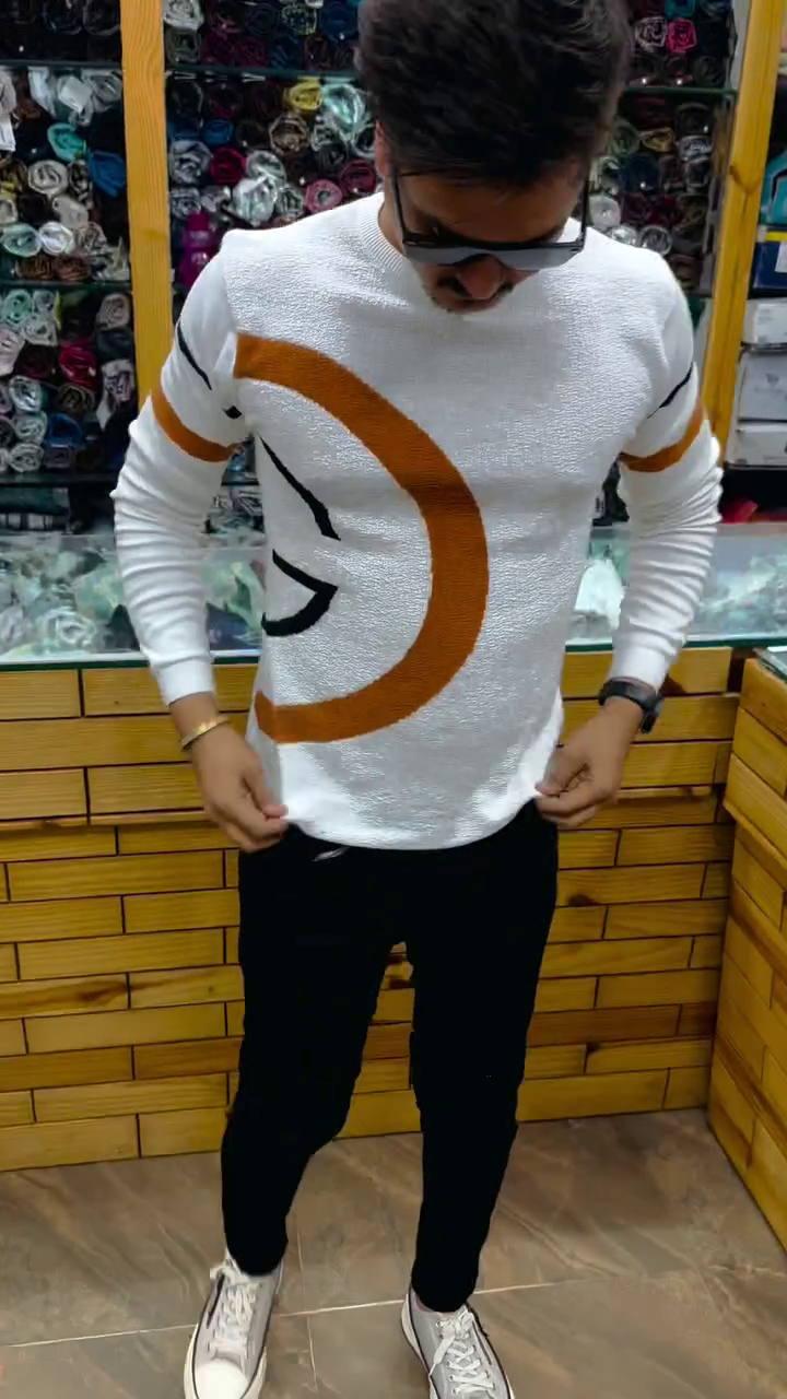 ✨🧶 Urban Stripe Knit Sweater – Premium Winter Essential 🧶✨