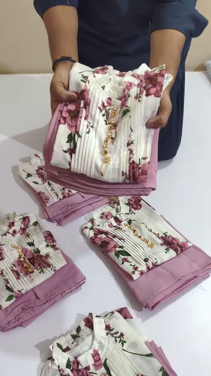 🌸✨ Rose Bloom Elegance Co-Ord Set – Floral Luxe Edition ✨🌸