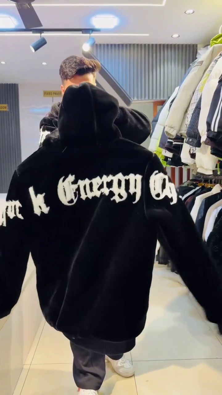 Men’s Plush Zip-Up Hoodie Set – Premium Comfort with Street-Style Attitude 🖤🔥