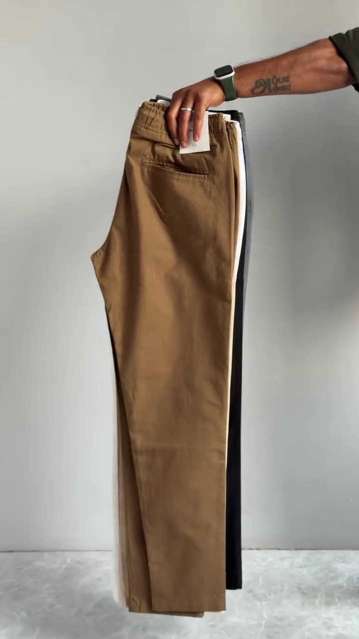 ✨ Elite Comfort Drawstring Trousers – Smart Fit, Effortless Flex ✨