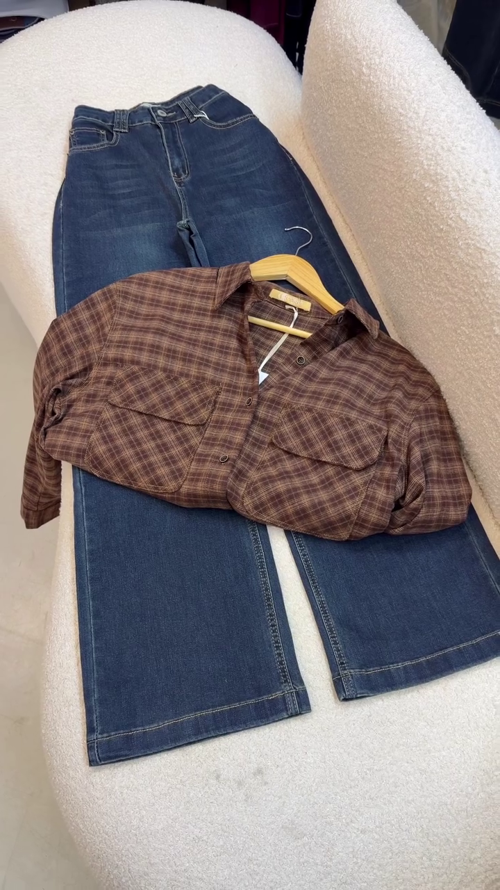 🤎 Classic Brown V-Neck Knit Vest Set – Timeless Smart-Casual Co-Ord (XXS–XXL) ✨