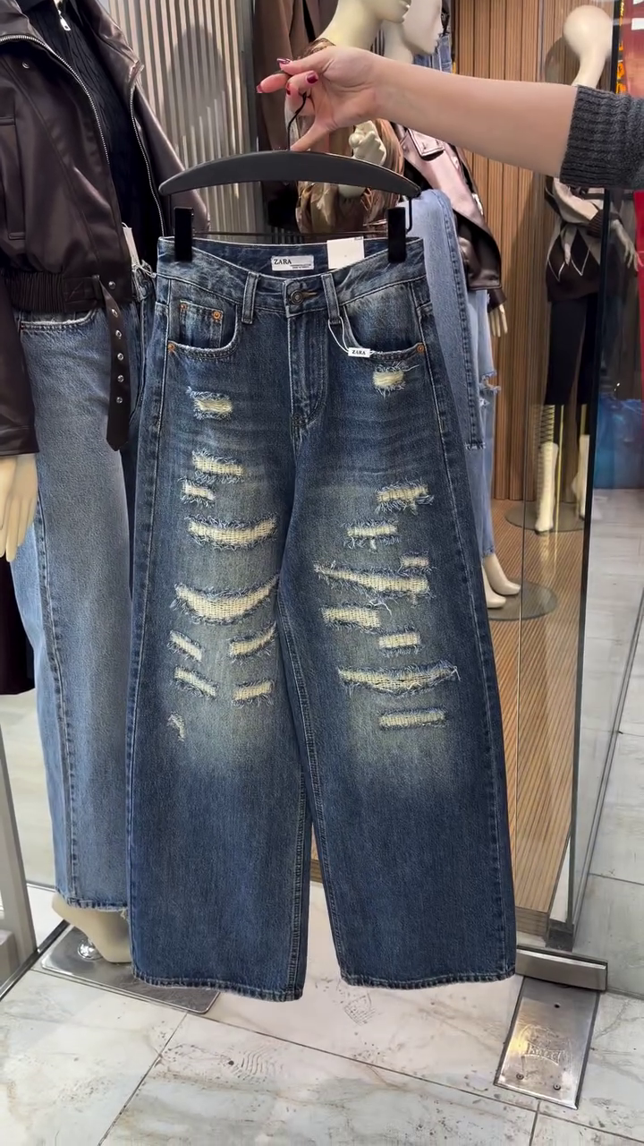 👔 Preppy Chic Striped Shirt & Denim Skirt Set – Modern Campus Style