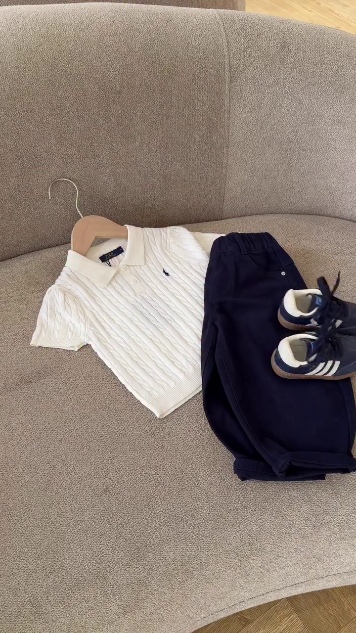 🧸 Little Gentleman Smart Casual Set – Classic Kids Style Collection