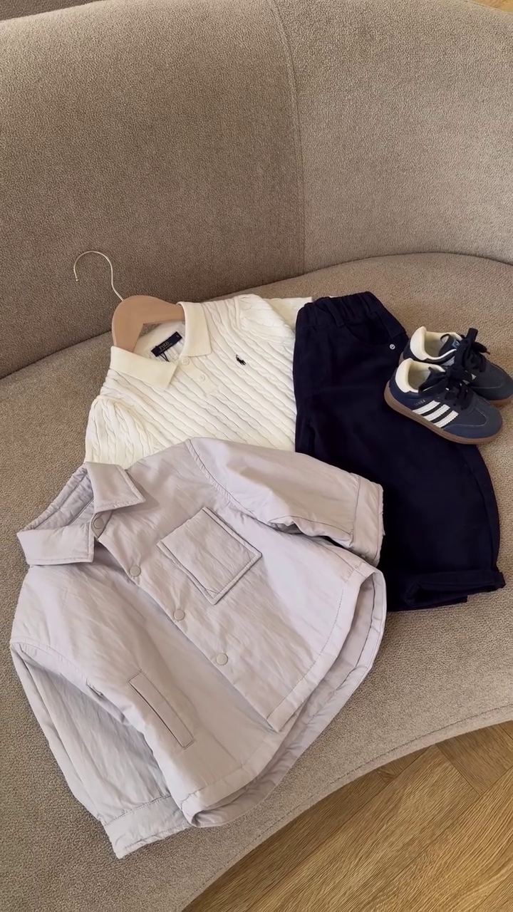 🧸 Little Gentleman Smart Casual Set – Classic Kids Style Collection