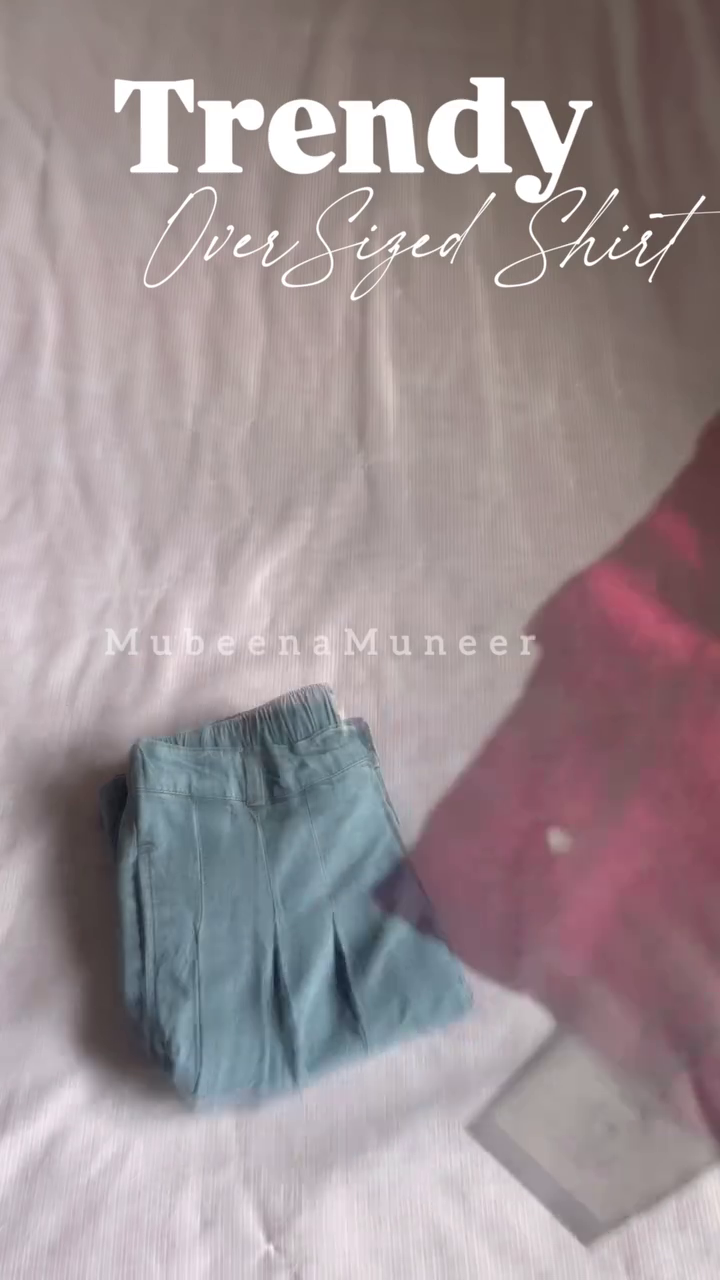 ❤️ Heart Print Oversized Casual Shirt – Trendy Relaxed Style Collection