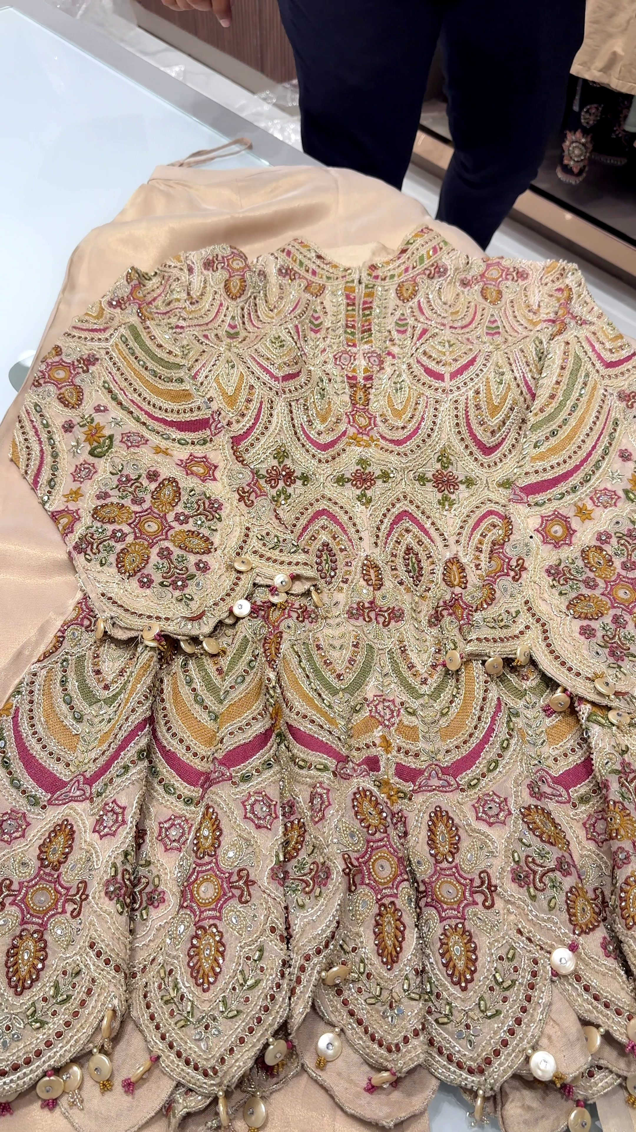 ✨👑 Luxury Embroidered Festive Peplum Suit – Royal Traditional Party Wear