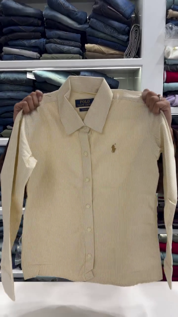 👔✨ Classic Striped Oxford Shirt – Smart Casual Timeless Style