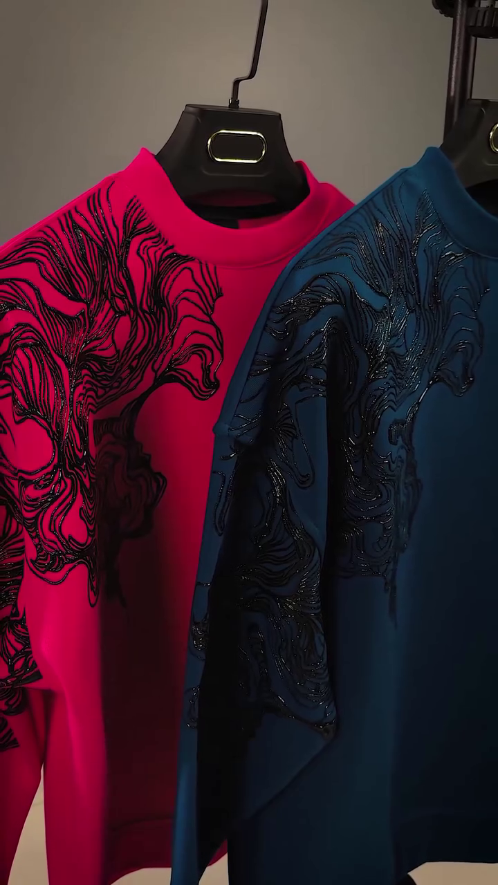 ✨ Elegant Designer Embroidered Top – Modern Statement Fashion | Premium Fabric with Artistic Detailing | Available in Multiple Colors & Designs | Sizes XXS–XXL ✨