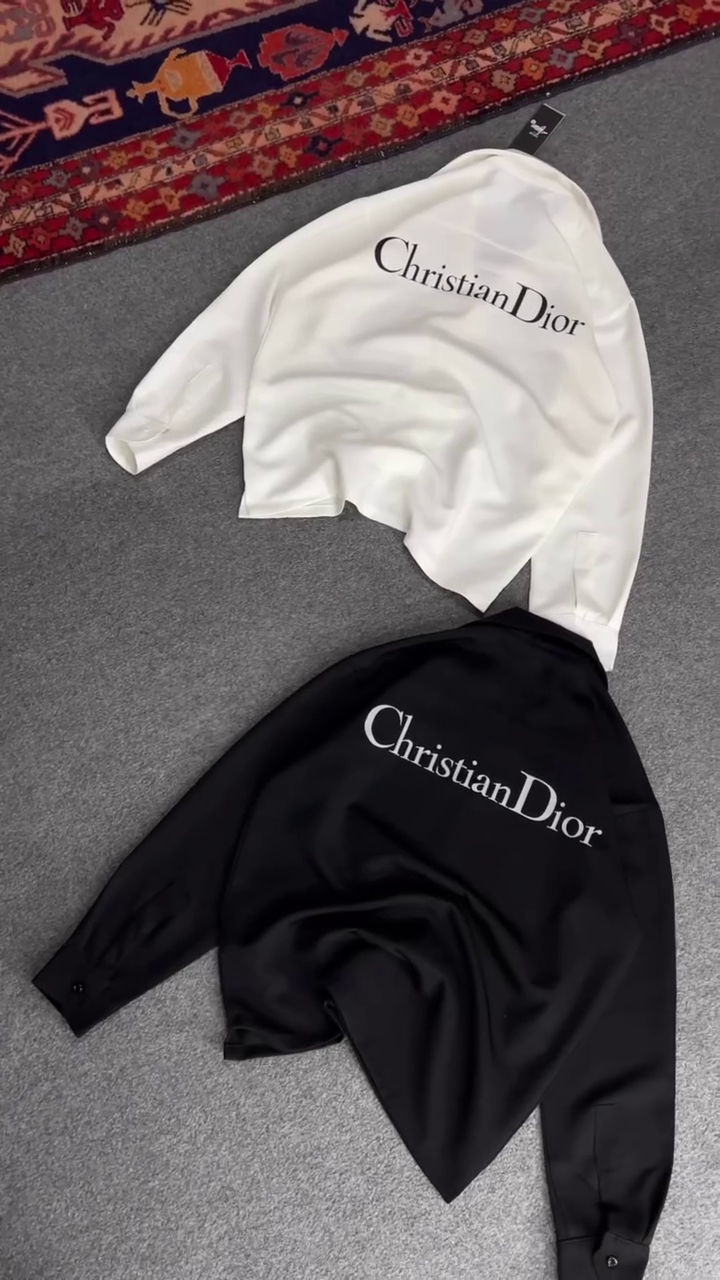 ✨ Stylish DIOR Inspired Logo Shirt – Modern Minimalist Casual Shirt | Premium Comfort Wear | Available in Multiple Colors & Designs | Sizes XXS–XXL 👕