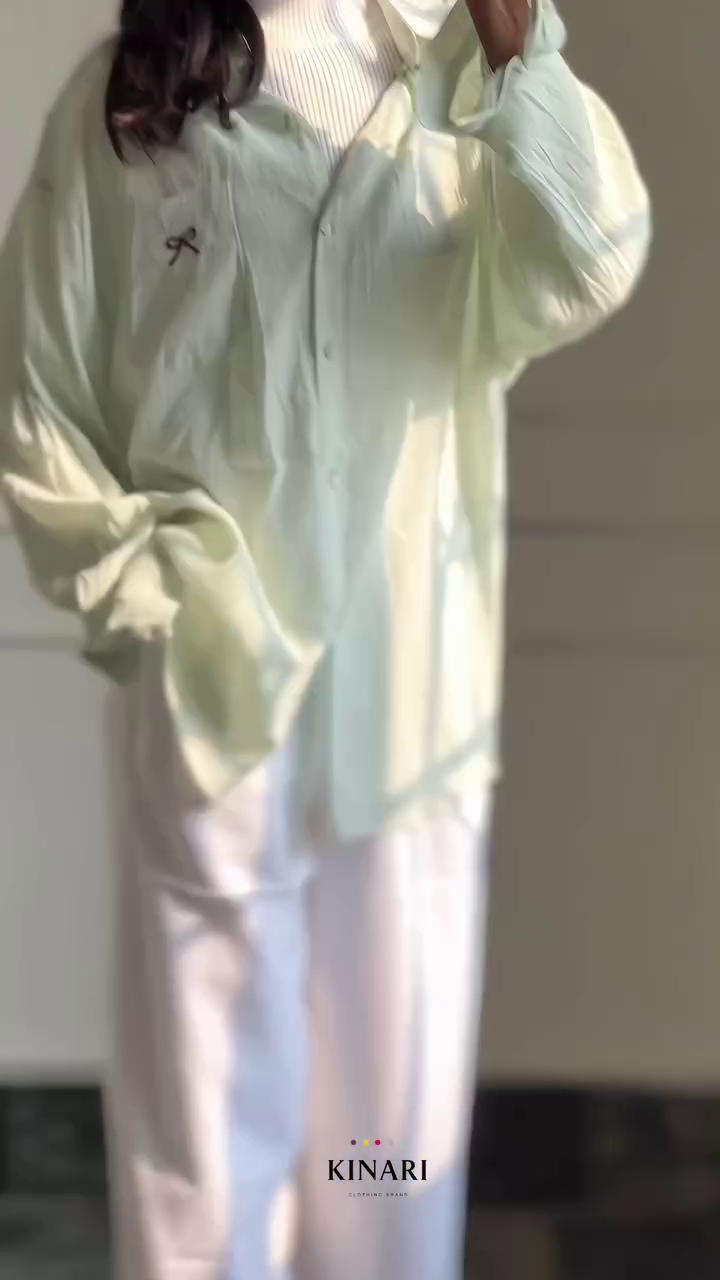 🌿 Elegant Oversized Button-Down Shirt – Minimalist Casual Chic Top | Soft Premium Fabric | Available in Multiple Colors & Designs | Sizes XXS–XXL ✨