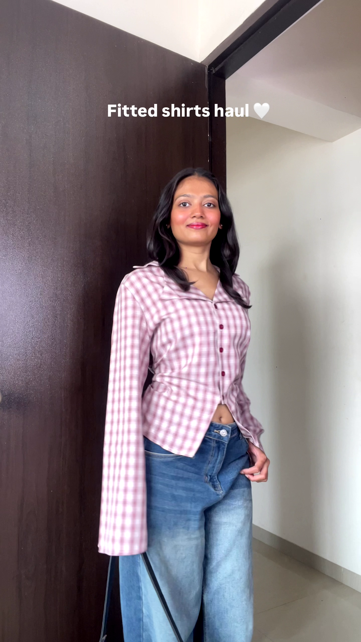 Cocoa Chic Fitted Shirt Set ✨ | Trendy Corset Style Layered Top