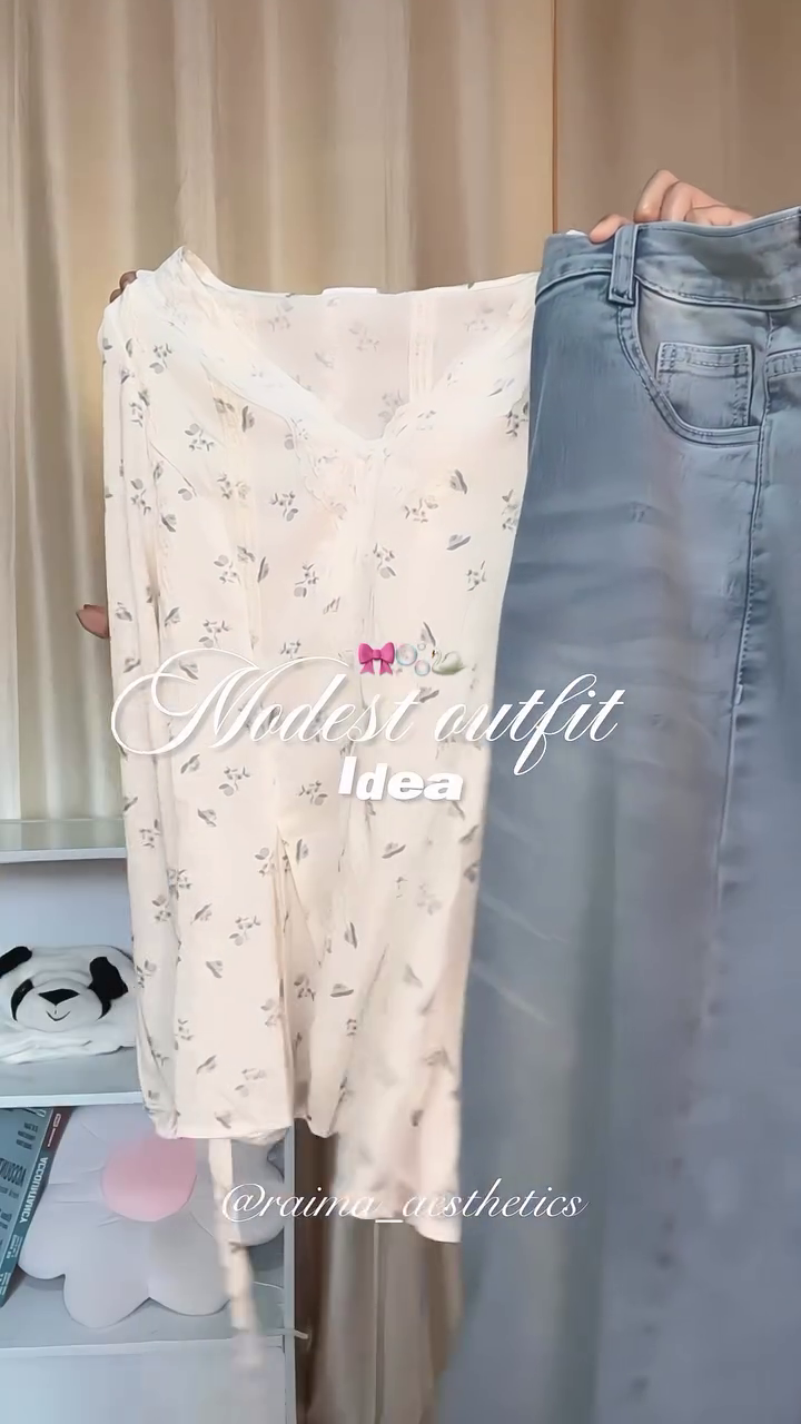 Soft Blossom Lace Peplum Top 🌸🤍✨ | Elegant Modest Floral Blouse