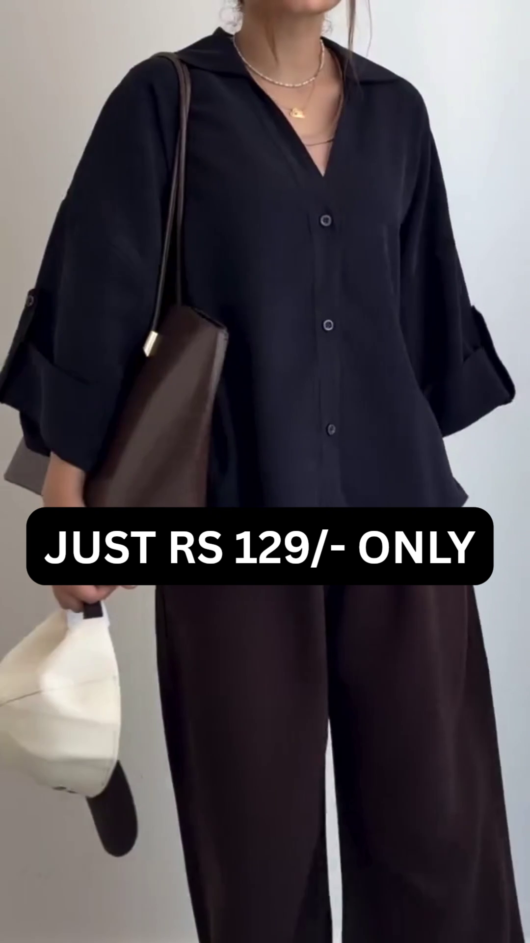 🖤 Everyday Luxe Relaxed Shirt – Effortless Style at an Unbeatable Price 🖤✨