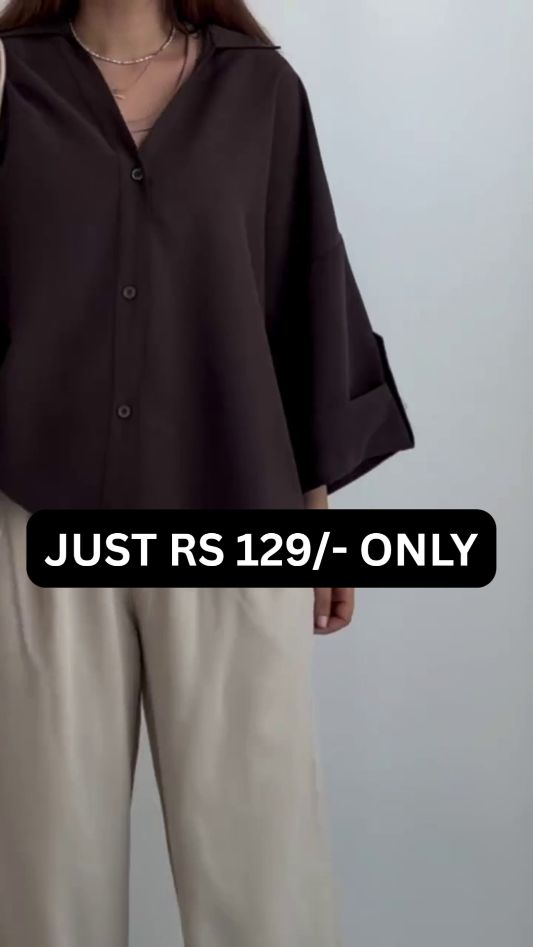 🖤 Everyday Luxe Relaxed Shirt – Effortless Style at an Unbeatable Price 🖤✨