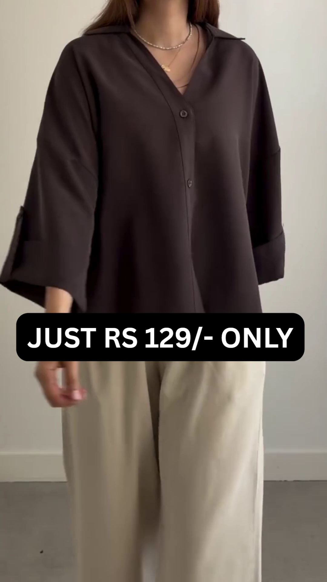 🖤 Everyday Luxe Relaxed Shirt – Effortless Style at an Unbeatable Price 🖤✨