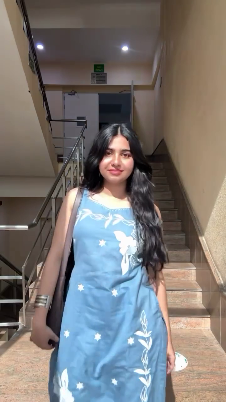 💙 Azure Bloom Sleeveless Kurta Set – Effortless Elegance for Everyday Chic ✨🌿