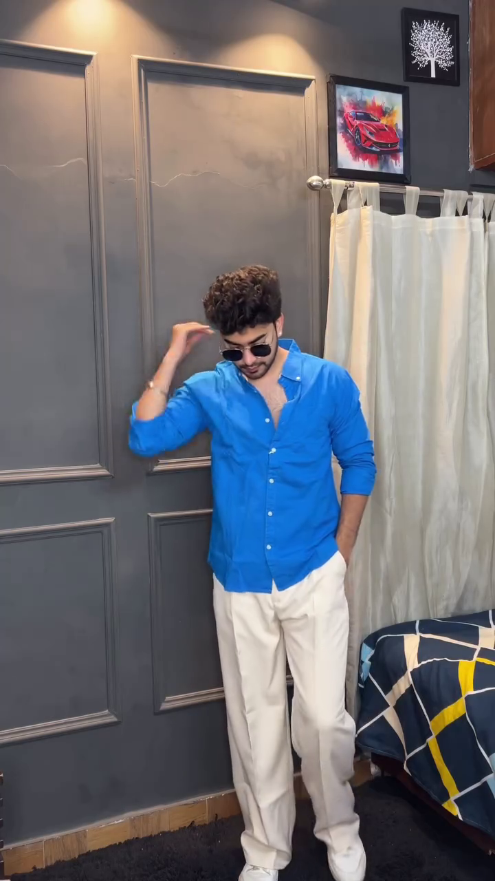 💙 Navy Blue Shirt – Minimal, Classy & Everyday Essential 👔✨