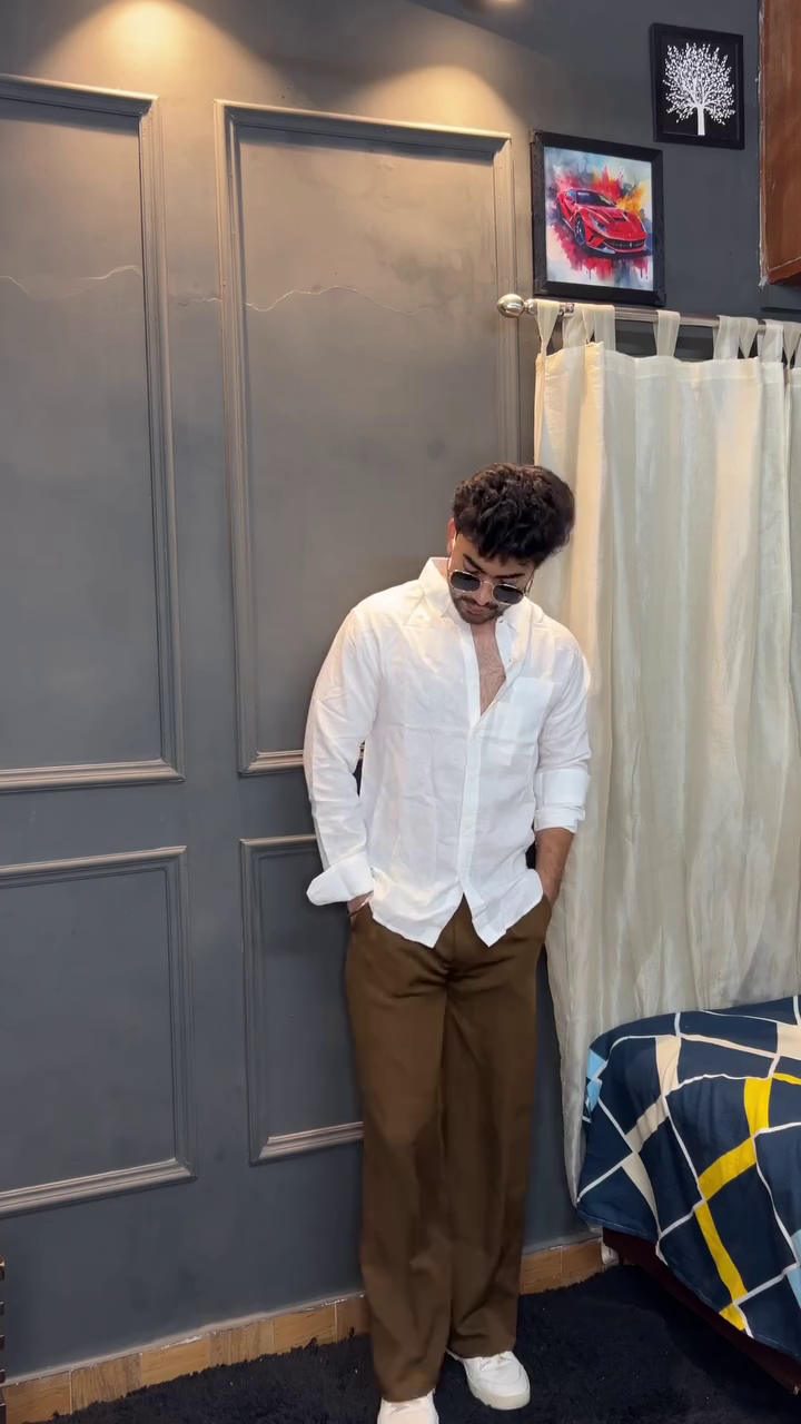 💙 Navy Blue Shirt – Minimal, Classy & Everyday Essential 👔✨