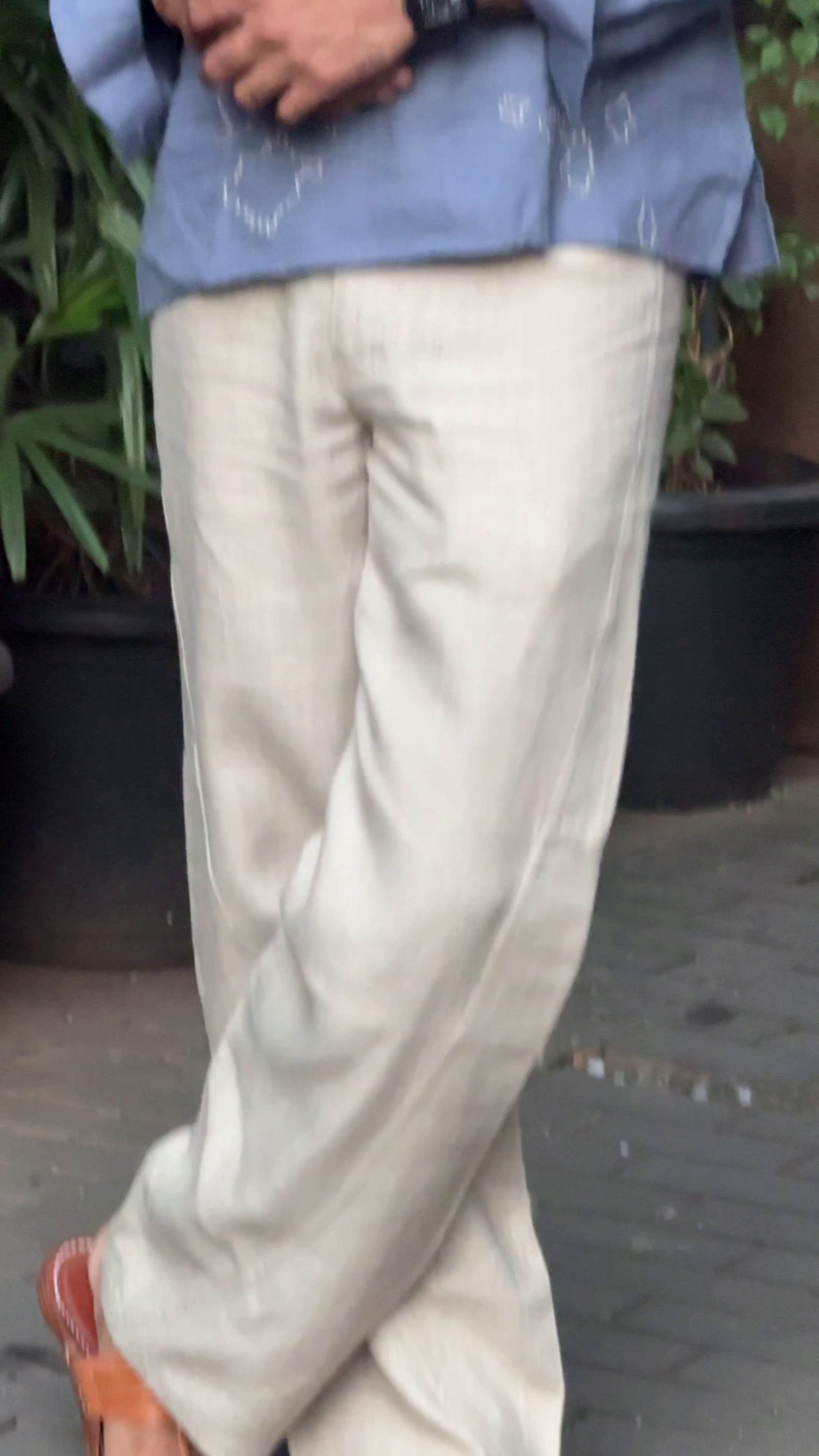 💙 Textured Blue Casual Shirt – Effortless Summer Style 🌿✨