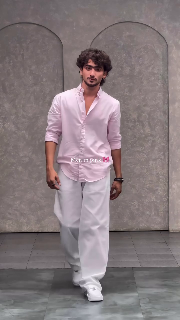 💗 Blush Pink Shirt – Soft Elegance Meets Modern Style 👔✨
