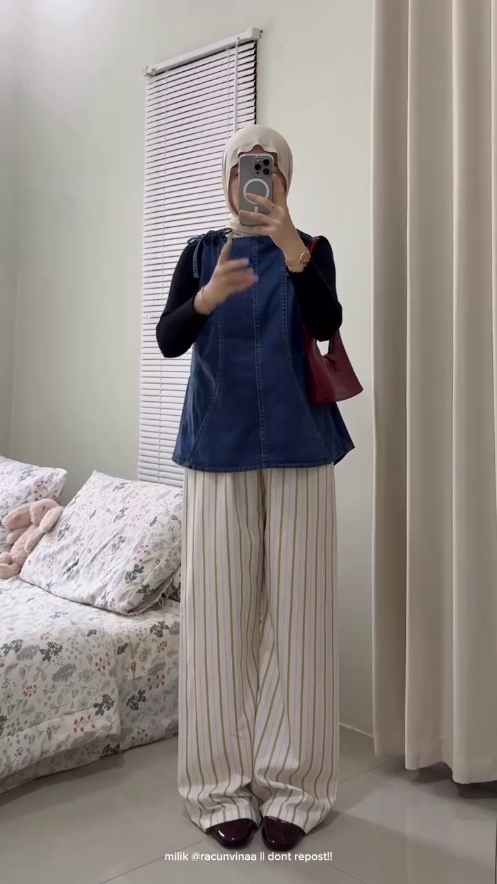 “Denim Muse Layered Set 💙👖 | Casual Chic Edit”