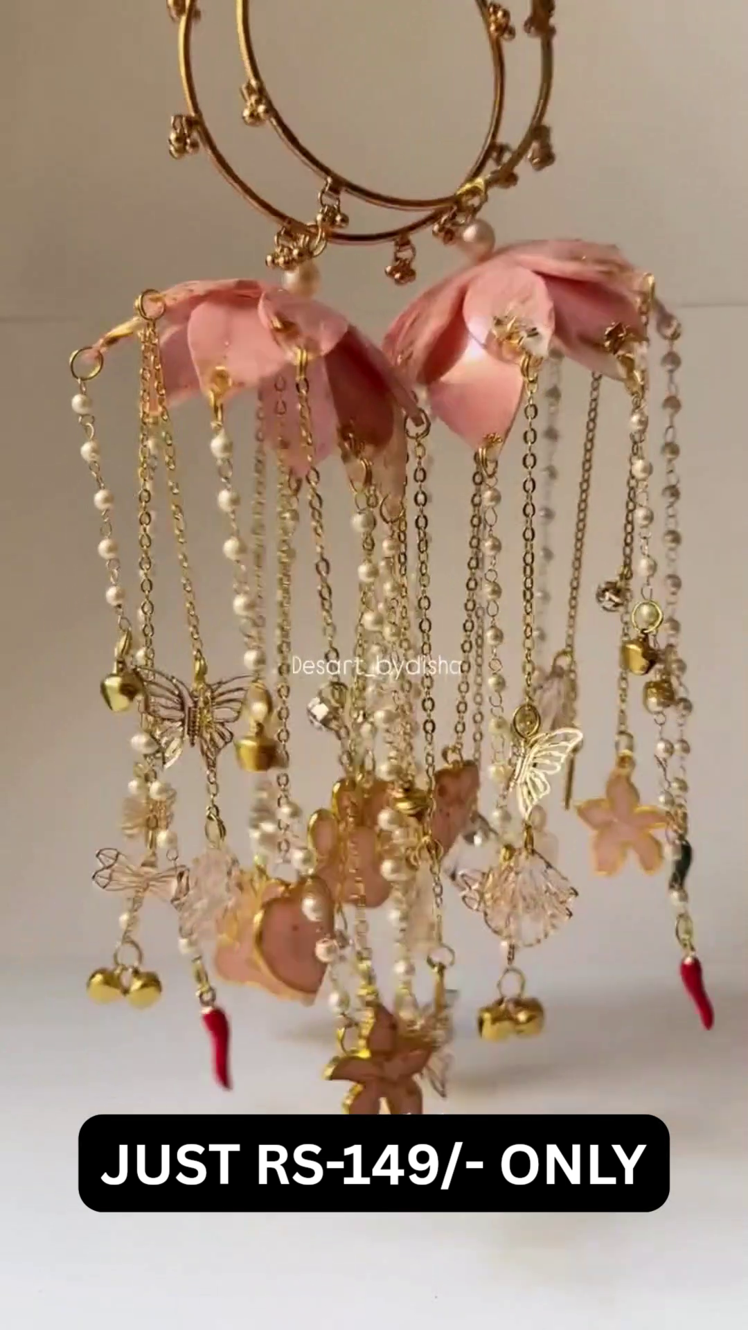 “Fairy Charm Hanging Earrings Set 🦋 | Aesthetic Pearl & Butterfly Tassel Earrings for Girls”