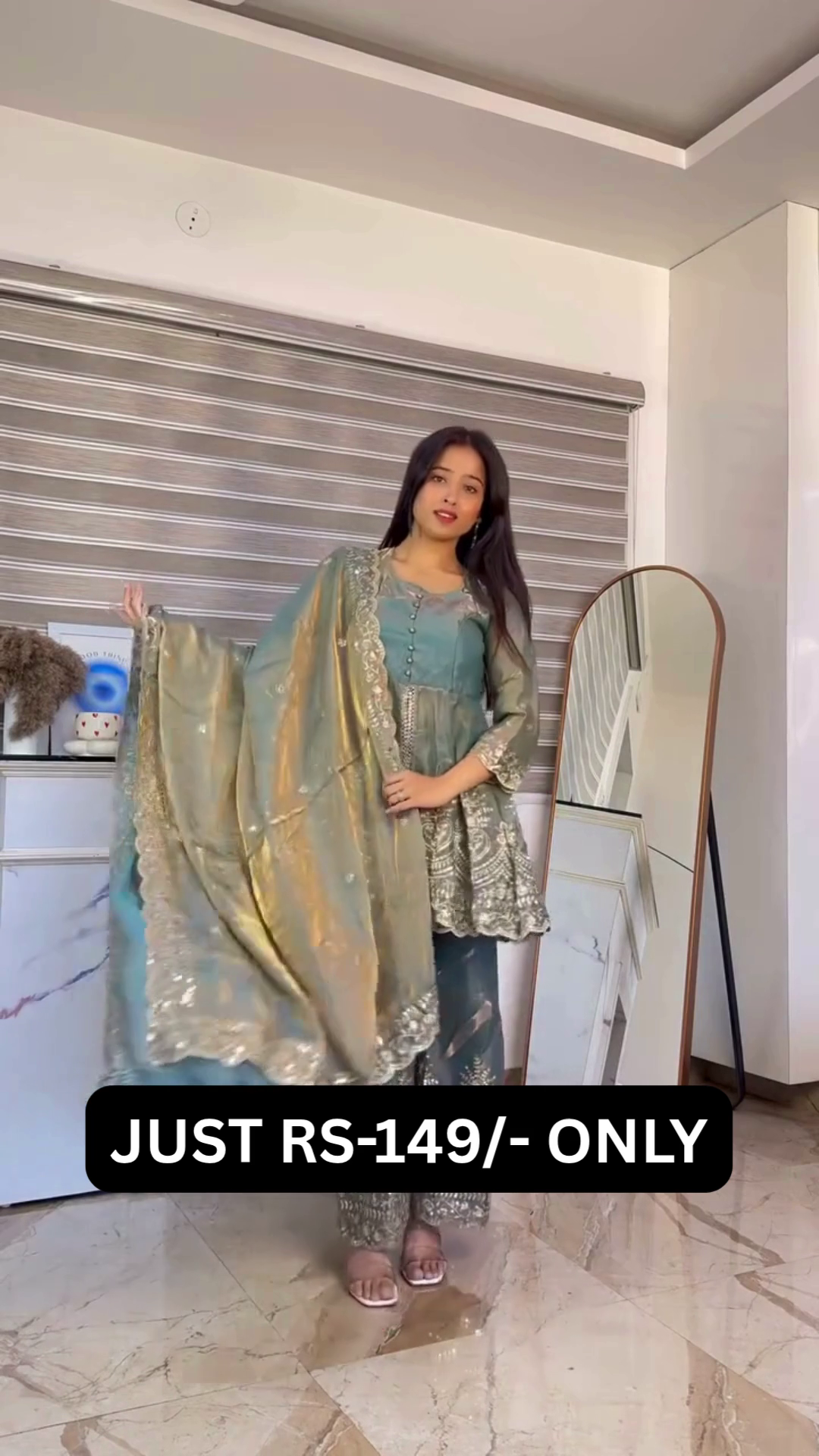✨💚 Royal Grace Embroidered 3PC Suit Collection 💚✨