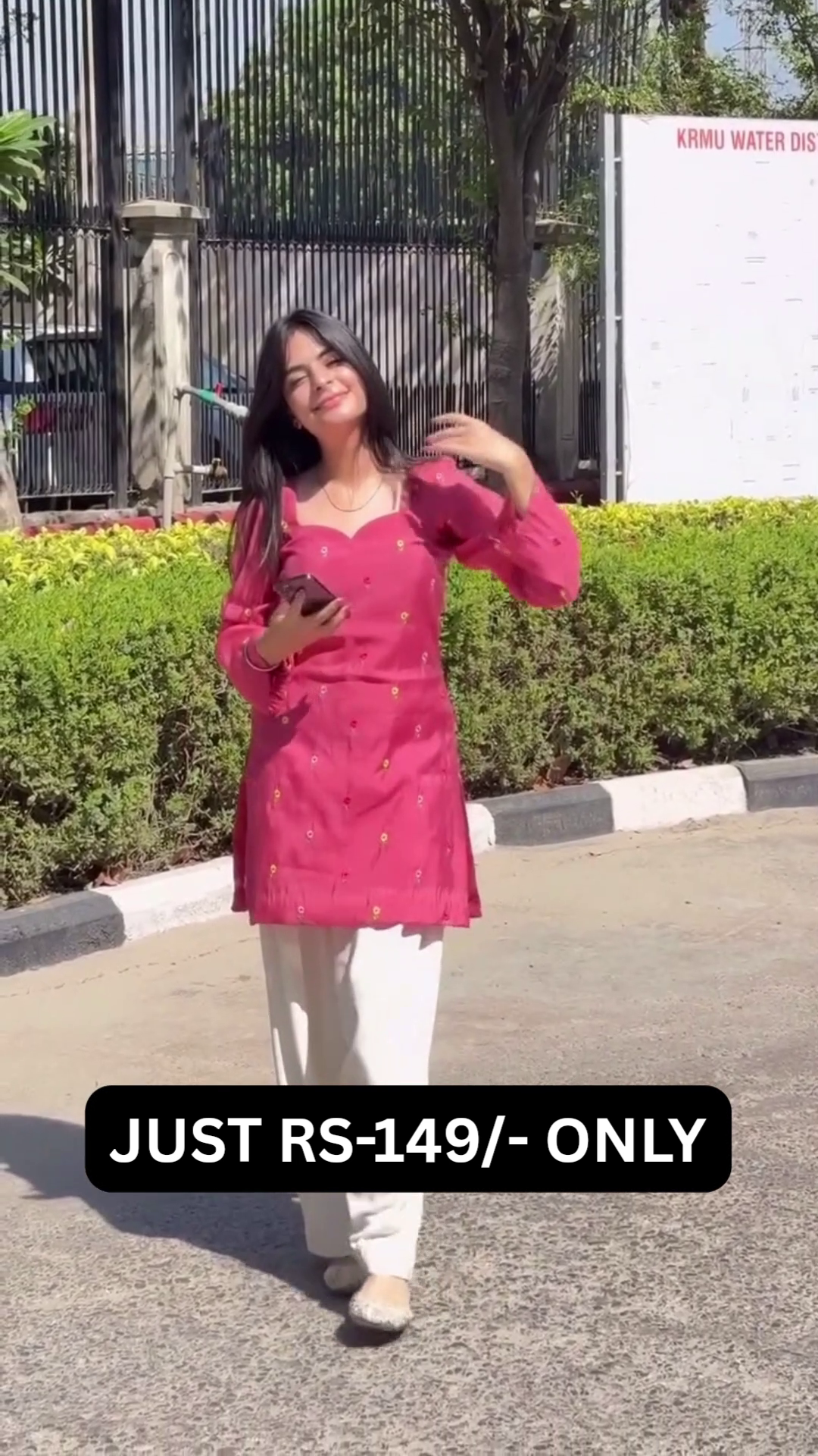 🌺✨ Ruby Charm Embroidered Kurti Collection ✨🌺
