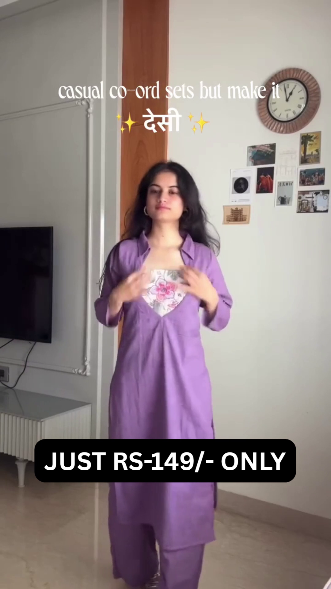 💜✨ Desi Chic Casual Co-Ord Set Collection ✨💜