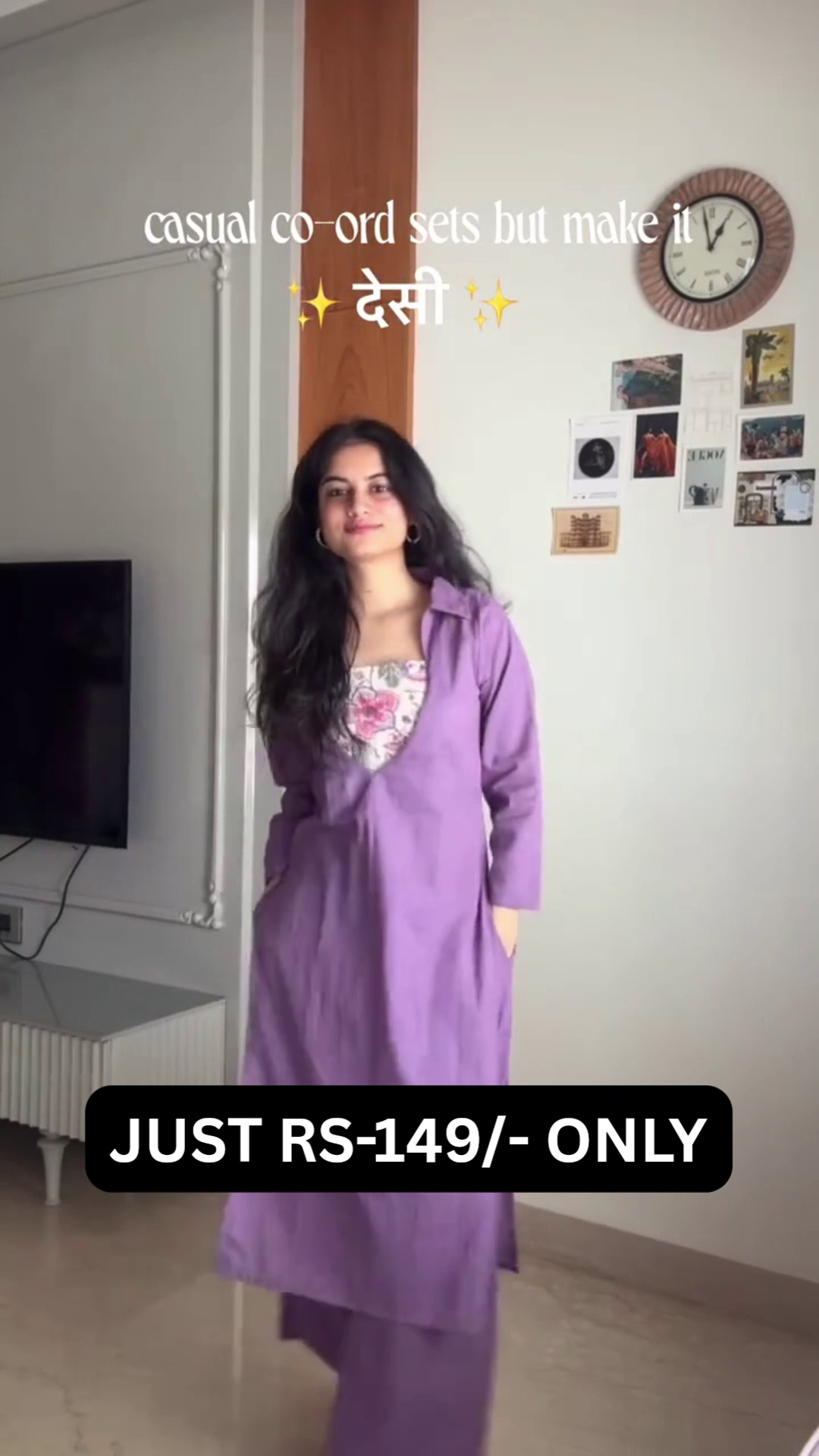 💜✨ Desi Chic Casual Co-Ord Set Collection ✨💜