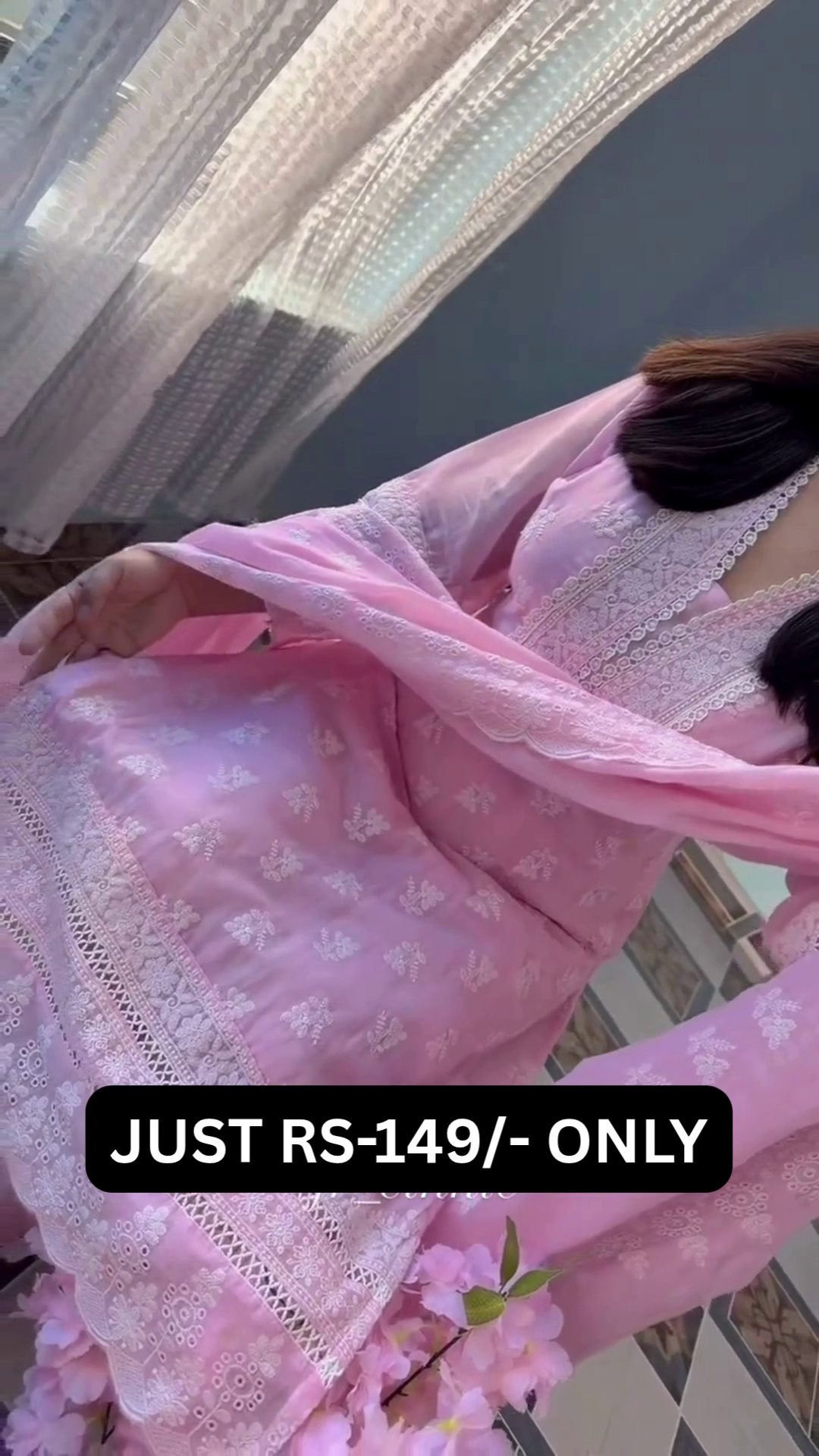 🌸✨ Blush Pearl Embroidered 3PC Suit Collection ✨🌸