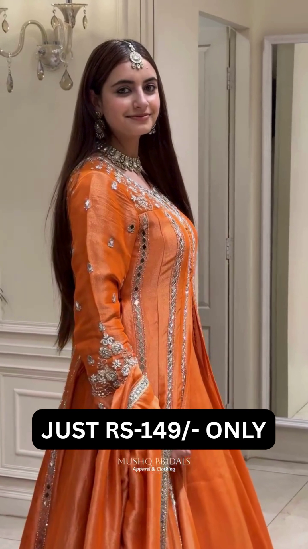 🧡✨ Royal Amber Bridal Maxi Collection ✨🧡