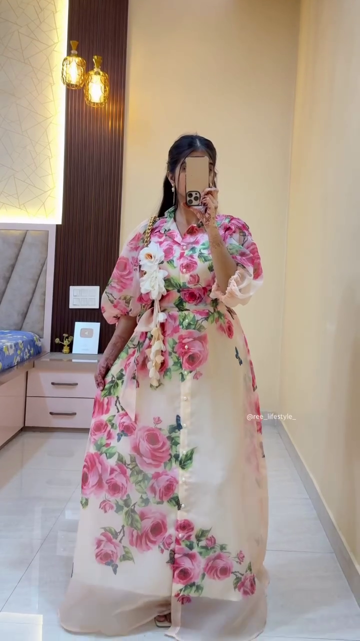 🌸🌷 Rose Garden Dream Maxi Dress 🌷🌸