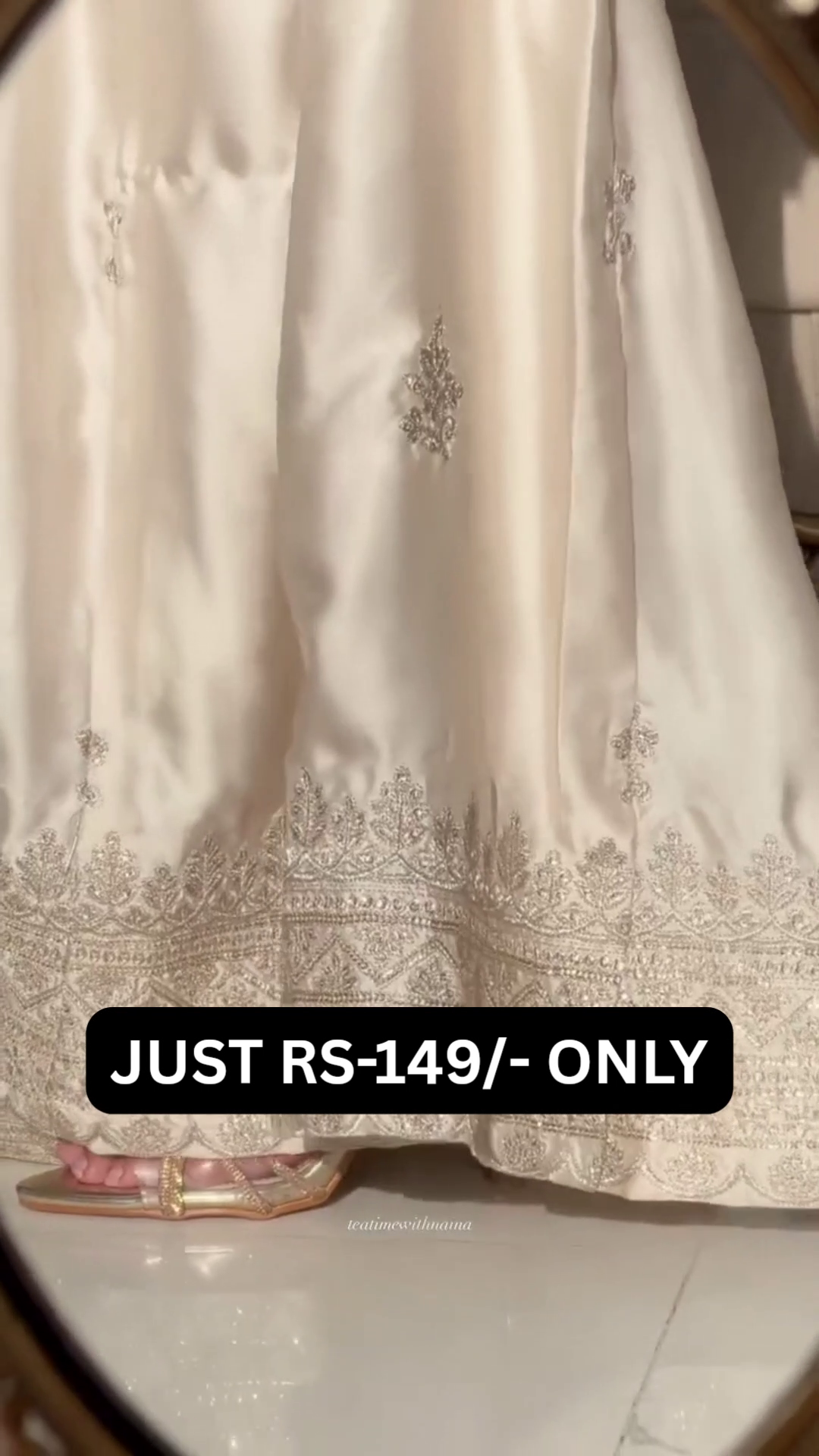 🤍✨ Royal Ivory Sharara Set ✨🤍