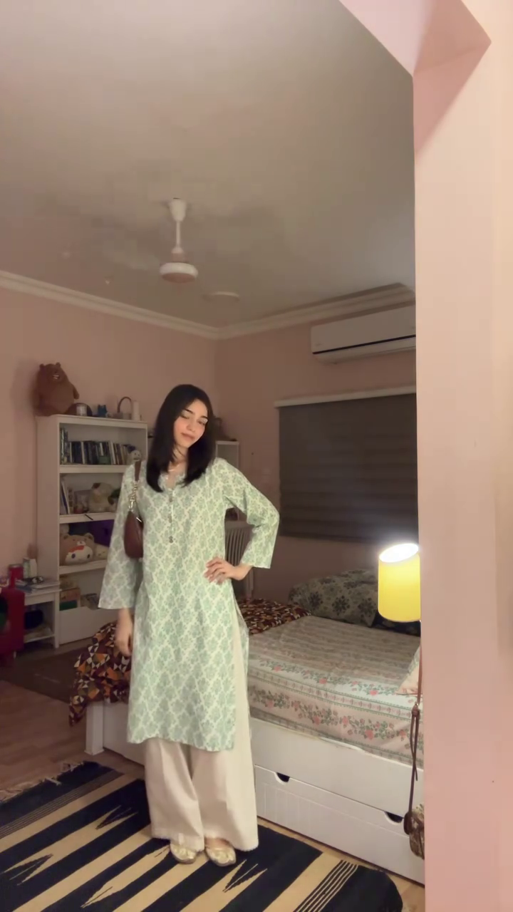 🌿✨ Mint Printed Kurta Set – Effortless Grace Meets Everyday Comfort ✨🌿