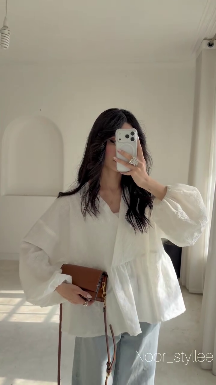 🤍✨ Soft Girl Minimalism – Effortlessly Elegant Everyday Look ✨☁️