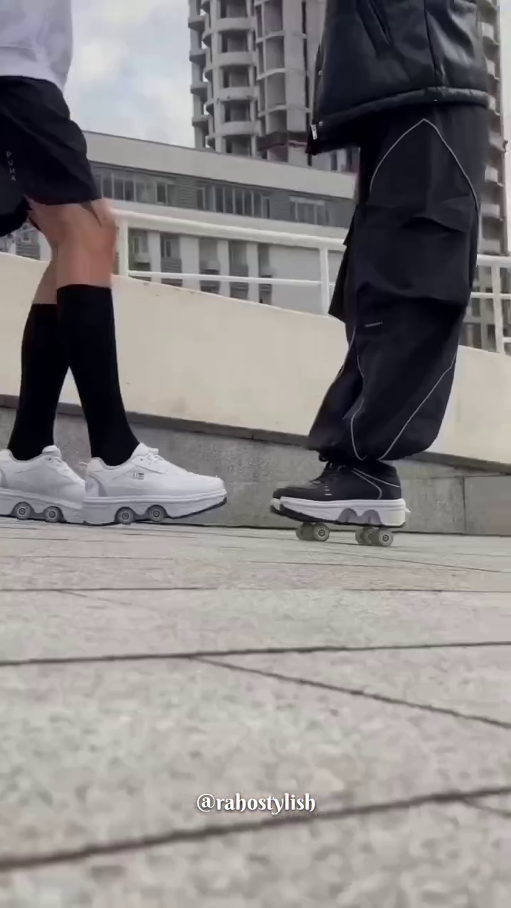 “GlowRide LED Roller Sneakers 🌈 | 2-in-1 Light-Up Skate Shoes”