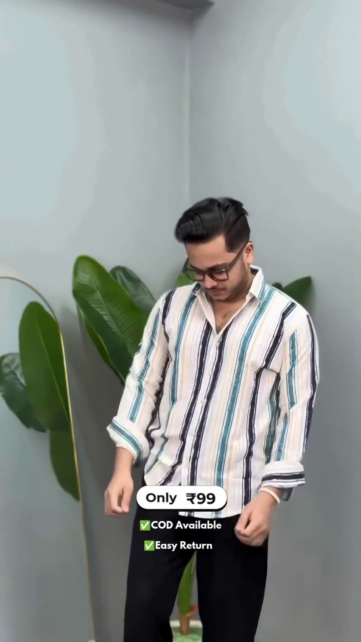 🌿✨ Premium Men's Tropical Leaf Print Cotton Casual Shirt | Stylish Full Sleeve Summer Fashion Shirt for Everyday Comfort ✨🌿