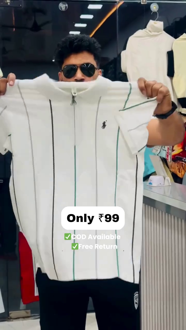 👕✨ Premium Men's Vertical Stripe Polo T-Shirt | Soft Cotton Blend Casual Half Sleeve Polo for Everyday Smart Style ✨👕